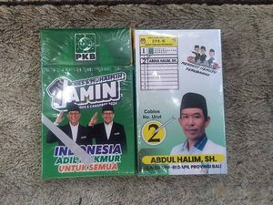 Rokok Bergambar AMIN Beredar Saat Kampanye Cak Imin di Buleleng Rokok Bergambar AMIN Beredar Saat Kampanye Cak Imin di Buleleng