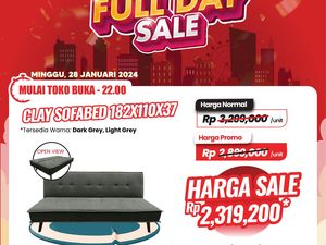 Merapat! Beli Sofa di Transmart Full Day Sale Bisa Hemat Rp 2,3 Jutaan