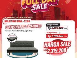 Merapat! Beli Sofa di Transmart Full Day Sale Bisa Hemat Rp 2,3 Jutaan