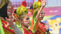 Tarian ini digelar sebagai bentuk dukungan untuk Timnas Indonesia.