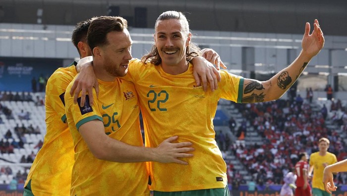 Australia Singkirkan Indonesia di 16 Besar Piala Asia 2023