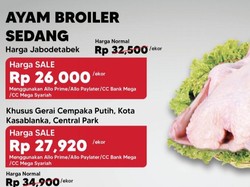 Harga Daging Ayam Segar di Transmart Full Day Sale Mulai dari Rp 20 Ribuan