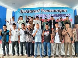 Forkom NU Bojonegoro Dukung Prabowo-Gibran, Harap Menang Satu Putaran