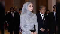 7 Gaya Anisha Rosnah Perdana Berhijab Setelah Dinikahi Pangeran Mateen