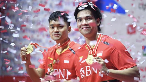 Bangga! Leo/Daniel Juara Indonesia Masters 2024