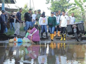 Sungai Musi Meluap, 900 Rumah Warga di Keramasan Palembang Terendam Banjir