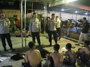 Patroli Cipta Kondisi Kota Mojokerto, 19 Motor Knalpot Brong Diamankan Patroli Cipta Kondisi Kota Mojokerto, 19 Motor Knalpot Brong Diamankan