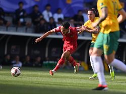 Piala Asia 2023: Indonesia Tertinggal 0-2 dari Australia di Babak 1