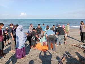 Polisi Kesulitan Identifikasi Mayat Hanyut di Pinrang gegara Sisa Tengkorak