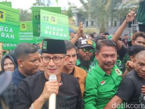 Tepis Isu Dukungan PPP Terbelah, Sandiaga: Kami Solid Ganjar-Mahfud