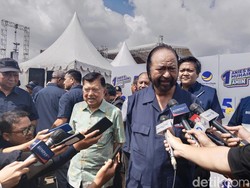 Turun Gunung JK dan Surya Paloh saat Anies Kampanye di Bandung