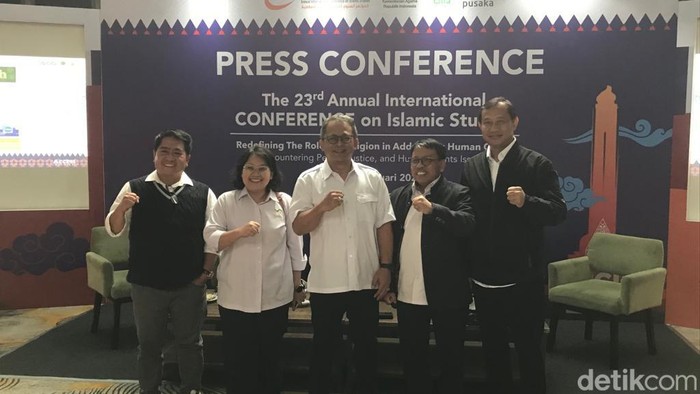 AICIS 2024 Konferensi pers AICIS 2024 diselenggarakan di Habitate Jakarta, Kuningan, Jakarta Selatan, Senin (29/1/2024)