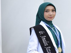 Cerita Amadea Raih IPK Tertinggi, Belajar 14 Jam Sehari dan Aktif Organisasi