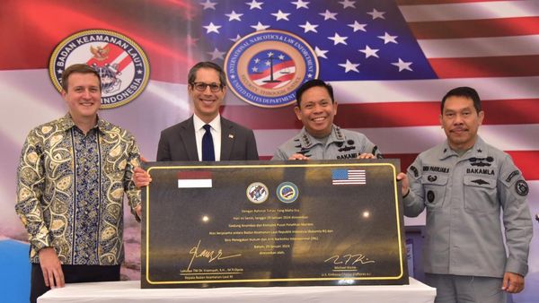 AS dan Bakamla RI Resmikan Pusat Pelatihan Maritim