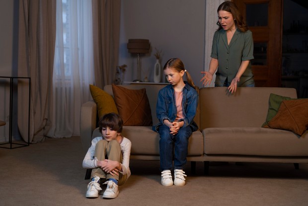 Beri hukuman pada anak tak selamanya baik/Foto:Freepik.com/Freepik Hukuman tanpa arahan dapat berdampak buruk bagi anak.