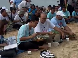 Viral Lirik Anak Sekecil Itu Berkelahi dengan Mahfud Saat Gibran di Sanur