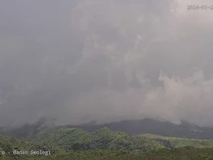 Merapi Muntahkan Awan Panas ke Kali Bebeng, Jarak Luncur 1,5 Km
