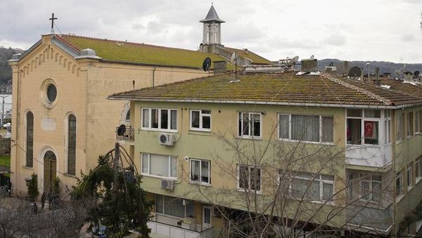 Ini Gereja yang Diserang Dua Pria Bertopeng di Turki