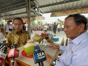 Jokowi Bilang Enak saat Ditanya soal Sarapan Gudeg Bareng AHY Kemarin