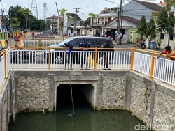 Pembangunan Kolam Retensi Margahayu Bandung Rampung