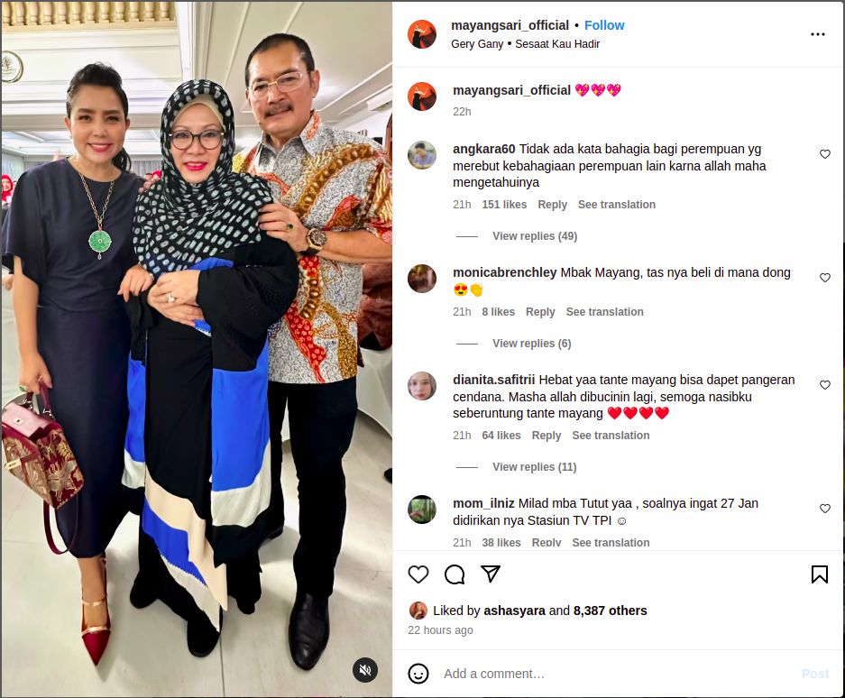 Unggahan Mayangsari