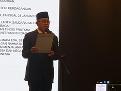 Lantik Eselon II, Mendag Minta Jajarannya Fokus Kerja di Tahun Politik