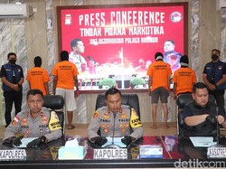 Sembunyikan Sabu di Dubur, 4 Kurir Ditangkap Polres Karimun