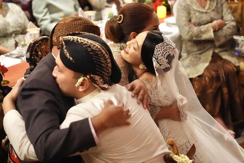 Pernikahan Nadia Soekarno Anak Soraya Haque