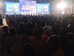Peserta #DemiIndonesia Cerdas Memilih di Balikpapan Membludak!
