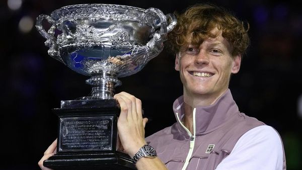 Potret Jannik Sinner Sang Juara Australia Open 2024