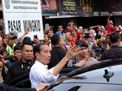 Harga Beras Naik di Magelang, Jokowi: Belum Panen Raya