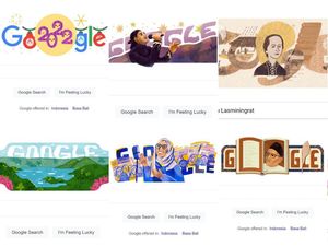 Mengenal Seni Doodle yang Sering Muncul di Laman Pencarian Google Mengenal Seni Doodle yang Sering Muncul di Laman Pencarian Google