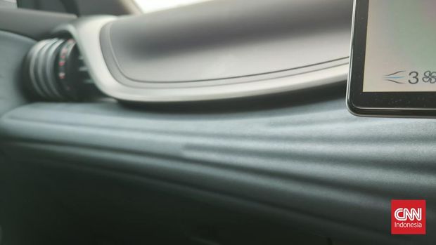 Desain BYD Atto 3 memiliki lapisan berkerut yang desainnya dikatakan terinspirasi otot manusia.