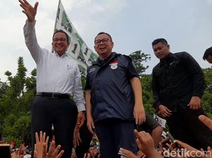 Kampanye di Brebes, Anies: 100 Hari Kerja Atasi Masalah Pupuk-Jalan Rusak