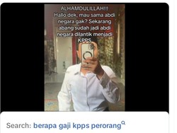 Viral di Media Sosial Anggota KPPS sebagai Abdi Negara, Berapa Gajinya?