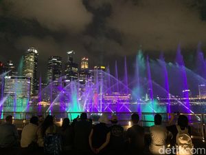 Air Mancur di Marina Bay Sands, Kisah Singapura Jadi Negara Kosmopolitan