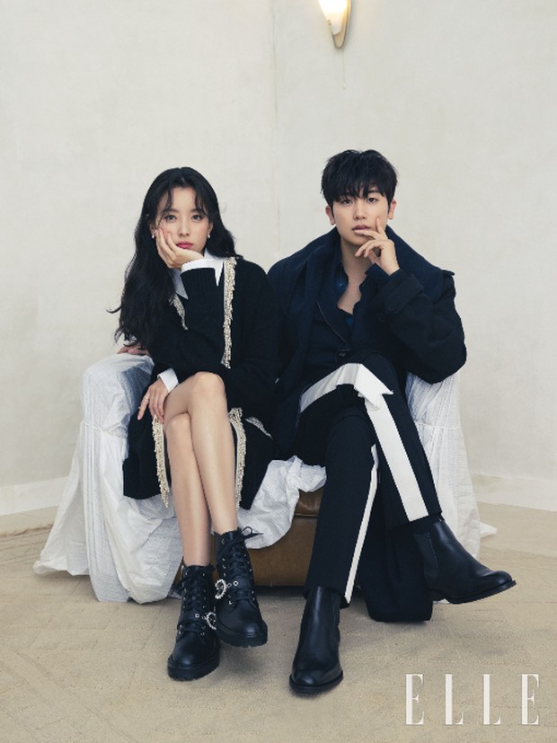 Park Hyung Sik dan Han Hyo Joo di Majalah Elle / Foto : nocutnews.co.kr. Park Hyung Sik dan Han Hyo Joo di Majalah Elle / Foto : nocutnews.co.kr.
