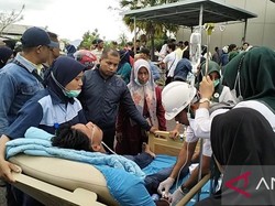 102 Pasien Rawat Inap Dipindah dari Semen Padang Hospital Pasca Ledakan