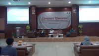 Potret Seminar Nasional Mengajak dan Menciptakan Pemilu Damai
