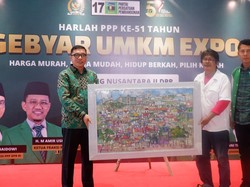 Meriahkan Harlah PPP Ke-51, Fraksi PPP Gelar Bazar UMKM di DPR