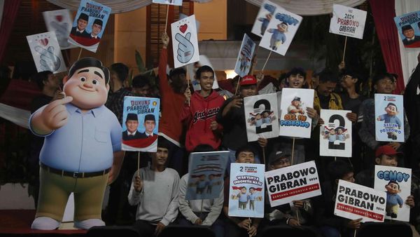 Relawan Jaringan Ojek Pangkalan Dukung Prabowo-Gibran