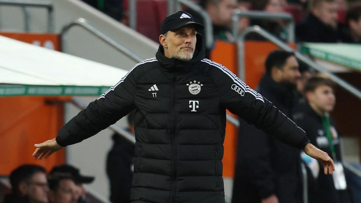Bayern Munich marah Thomas Tuchel digosipkan ke Barcelona (REUTERS/LEONHARD SIMON)