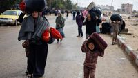 Warga Gaza Kabur ke Rafah Imbas Khan Younis Dibombardir Israel