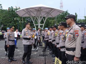670 Personel Polres Lamongan Diterjunkan saat Pemilu 2024