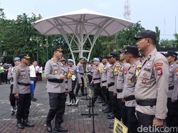670 Personel Polres Lamongan Diterjunkan saat Pemilu 2024