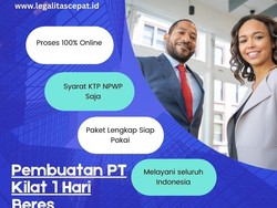 Jasa Pembuatan PT Perorangan Kilat 1 Hari Selesai