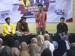 Temui Mahasiswa di Jombang, Alam Ganjar Bahas Dunia Kerja-Bonus Demografi