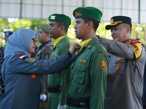 Bupati Ipuk Ingatkan Linmas Jaga Keamanan Jelang Pemilu di Banyuwangi