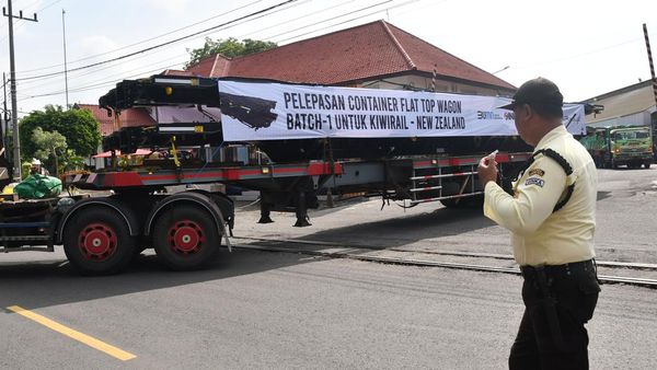 Gerbong Kereta Made in Madiun Diekspor ke Australia