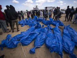 Ratusan Jenazah Warga Palestina yang Dicuri Israel Dimakamkan